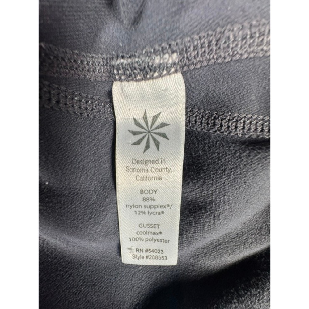 Athleta Yoga Pants Womens ST Gray Flare Split Hem Activewear - Picture 7 of 11